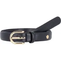 JOOP! JOOP Ledergürtel Breite 2 cm, mit Gold-Schließe und Logo-Plakette
