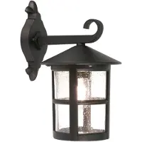 ELSTEAD Hereford Outdoor Wandleuchte schwarz BL21-G-BLACK