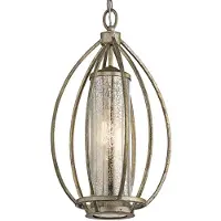 Kichler Elstead Rosalie Hängeleuchte E27 53cm Sterling Gold