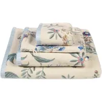 Pip studio Duschtuch Secret Garden White Blue (3er Set)