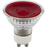 SPL SCHI L641770502 - GU10 MR16 Glas 50x54 5W 38° Rot Dim