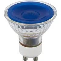 SPL SCHI L641770506 - GU10 MR16 Glas 50x54 5W 38° Blau Dim