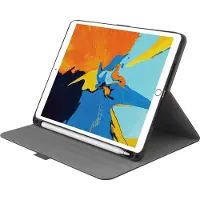 Cygnett TekView Slim Case for iPad 10.2" (2019) devices with Apple Pencil holder - Grey/Black