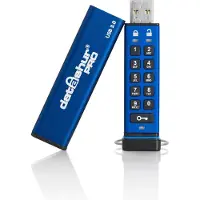ISTORAGE datAshur Pro - USB-Flash-Laufwerk - verschlüsselt - 4 GB - USB 3.0
