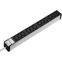Rittal DK 7240.200, 2 m, Drinnen, C13-Koppler, Aluminium, 12 AC-Ausgänge, 250 V