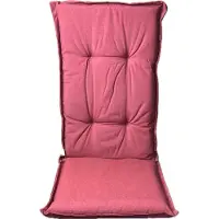 Madison Tuinstoelkussen hohe Rückenlehne 50x123 cm Basic Bordeaux, wasserabweisend, 50% Baumwolle, 50% Polyester