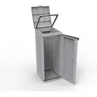 Famanu Abfalltrennsystem EcoCab 1 - Kunststoff, Grau