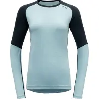 Devold - Funktionsshirt - Jakta Merino 200 Shirt W Cameo Ink für Damen aus Wolle - Größe L - Blau