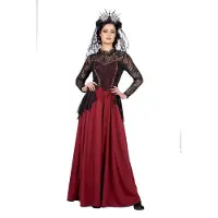 Coppens Gothic Vampir Lady Kostüm