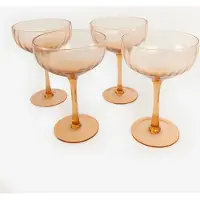 Sissy-Boy Champagnergläser Scallop - Hellbraun