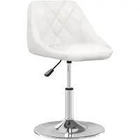 vidaXL Barhocker Weiß Kunstleder