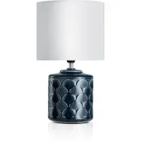 Pauleen Tischleuchte Glowing Midnight E14 max. 20W Blau, Weiß