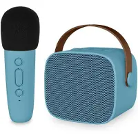 IMoshion Kids Karaoke-Set - Lautsprecher und Mikrofon - Soft Blue