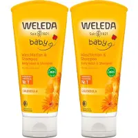 Weleda Calendula Waschlot x2 2x200 ml Duschgel