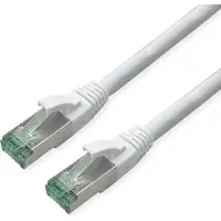 Roline RM Patchkabel Cat.6A S/FTP (PiMF), weiß, 10 m