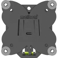 Meliconi SlimStyle Plus 100 S, 35,6 cm (14"), 63,5 cm (25"), 30 kg, 75 x 75 mm, 100 x 100 mm, Schwarz