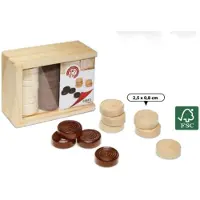 Cayro Holz Damen Brettspiel Golden Golden One Size