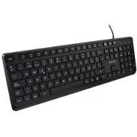 V7 Tastatur KU350ES Schwarz Qwerty Spanisch