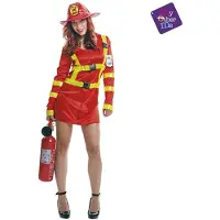 MOM Feuerwehrfrau Kostüm