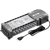 Goobay Sat-Multischalter 1 Sat / 5 Eingängen (4K & 8K UHD/DAB+, Quad & Quattro LNB tauglich) 16 Teilnehmer