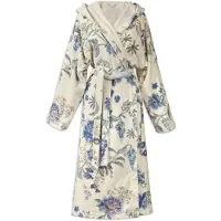 Pip studio Bademantel Secret Garden White Blue-M