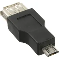 InLine Micro-USB Adapter Micro-B Stecker an USB-A Buchse