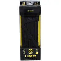 Auvray Fahrradschloss F-lock 110 cm Schwarz Sicherheitsstufe 6