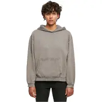 Build Your Brand Acid Washed Oversize Kapuzenpullover