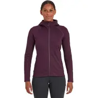 Montane F Protium Hoodie, Fleecejacke, Damen, dunkelviolett