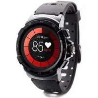 Mykronoz Smartwatch ZE Sport2, Farbe: Schwarz/Grau