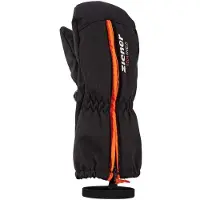 Ziener Fäustlinge Langelo Z AS Mini Kinder Black Stru / Orange-3 jaar