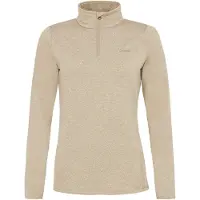 Protest Skipullover Protest Fabrizm 1/4 Zip Top Damen Bamboo Beige-XL