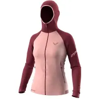 Dynafit - Skijacke aus Polartec – Damen / Frauen – Speed Polartec Hooded - Speed Polartec Hooded Jkt W Burgundy für Damen - Größe S -