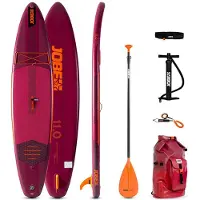 Jobe SENA SUP 11.0 Package Steal Blue Surf SUP Stand up Paddle Board Komplettset