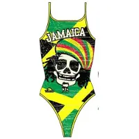 Turbo Jamaica Badeanzug Mit Dünnen Trägern