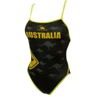 Turbo Australia Kangaroo Signal Badeanzug Mit Dünnen Trägern