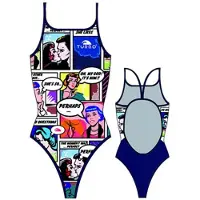 Turbo Comic Badeanzug Mit Dünnen Trägern