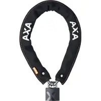 Axa 59506295SS Kettenschloss 'Promoto 2', Länge 100 cm, Stärke 8,5 mm, schwarz