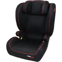 Carkids i-Grösse Autositz Frankie 100-150 cm schwarz/rot