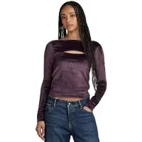G-Star Cut-out Langarm-t-shirt