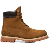 Timberland Stiefeletten Premium 6 Inch Lace WP Herren Dark Wheat Nubuk-Schuhgröße 39,5