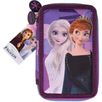 Disney Frozen Die Eiskönigin Federmäppchen m. Inhalt - Filled Double Decker - - - One Size - Federmäppchen
