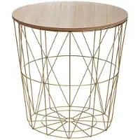 Atmosphera Kumi Couchtisch Golden Golden One Size