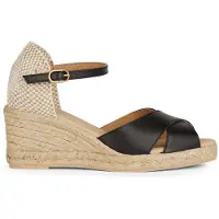Geox Espadrilles D Gelsa Low D45NGA 00085 C9999 Schwarz