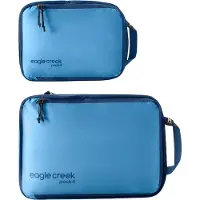 Eagle creek Packwürfel Pack-It Isolate Compression Cube Set S/M Unisex Blue Dawn