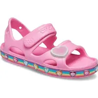 Crocs Schuhe Fun Lab Rainbow Sandal Kids, 206795669