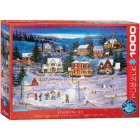 Eurographics Panorama Puzzle 1000 Teile Love Bus 6010-5549 Mehrfarbig
