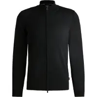BOSS Cardigan aus extrafeiner Merinowolle mit Reißverschluss Grösse XXL