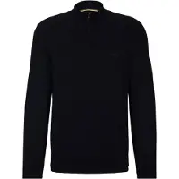 BOSS Baumwollpullover mit Reißverschlusskragen Grösse L