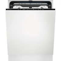 AEG FEB52620ZM, Halb integriert, Standardgröße (60 cm), Weiß, Schwarz, Tasten, LED
